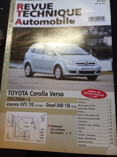 Toyota corolla verso depuis - toyota,