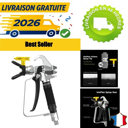 Pistolet peinture sans air - peinture,