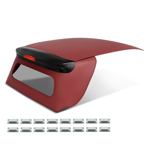 Capote souple rouge pour - souple,