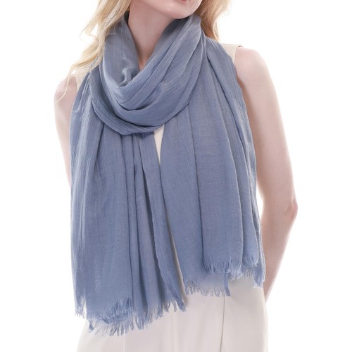 Echarpe bleu foulard femme - foulard,