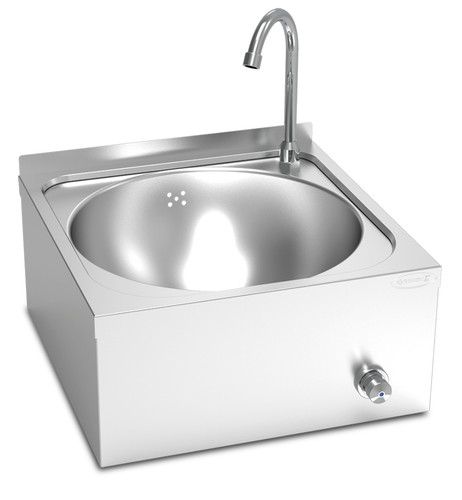 Lave mains inox mural normal