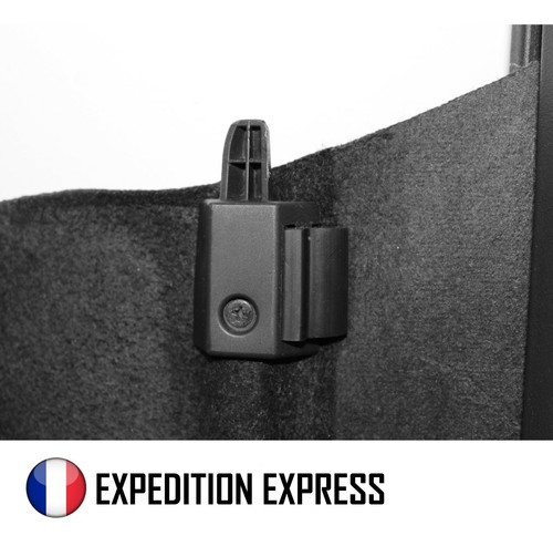 Paire embout axe - axe, support