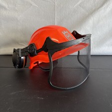 Husqvarna  Forest Helmet System Hard Hat Visor Ear Protection Safety, Nice Shape