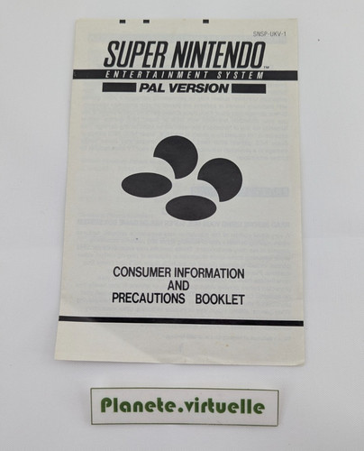 Super nintendo snes consumer - super,
