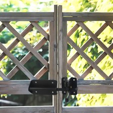 Verrou de porte de clôture en