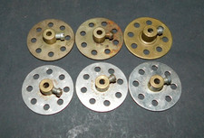 6 WHEELS BARREL 8 HOLES 35mm ref 24. MECCANO 50's FOR BOX 0 to 10