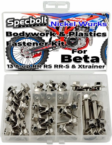 Nickel beta bolt kit - kit, rr