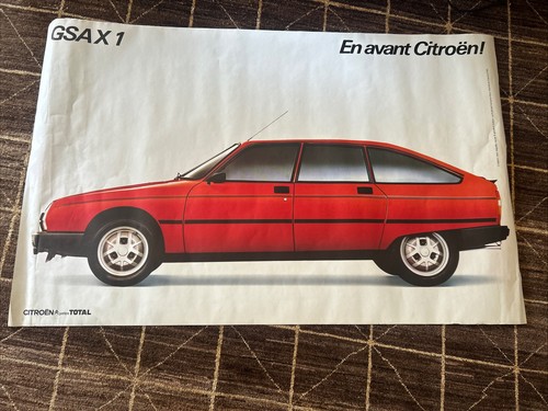 Affiche pub citroën - affiche, en