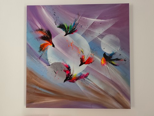 Tableau xxl abstrait - tableau,