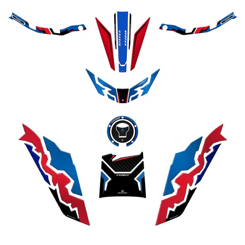 Kit full autocollant moto - kit,