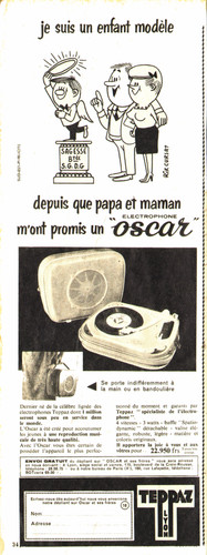 Pub electrphone teppaz - , "