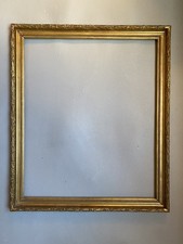 Cadre Ancien Doré Barbizon