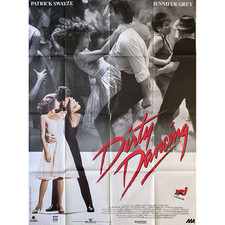 DIRTY DANCING Affiche de film  - 120x160 cm. - 1987 - Patrick Swayze, Emile Ardo
