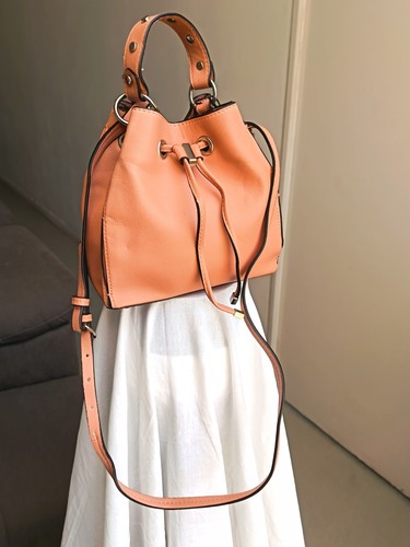 Sac seau femme - orange,