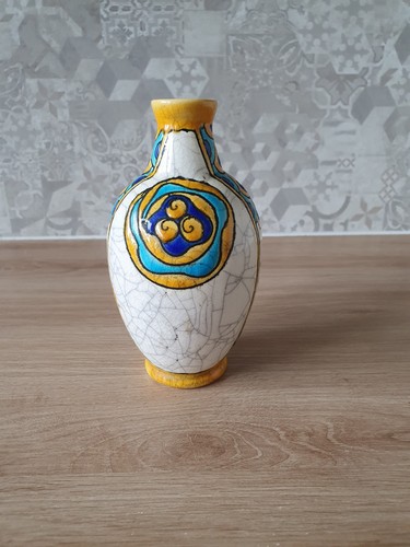 Charles catteau vase art - catteau,