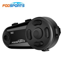 V6S 2-Way 1000M Helmet Intercom Motorcycle Bluetooth Headset Interphone FM Radio