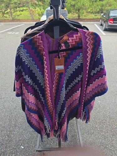 Nwt missoni mantella - mantella, zigzag