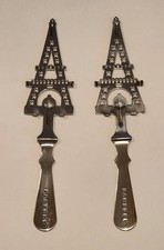 Absente Absinthe Sugar Spoon Eiffel Tower set of 2.
