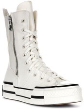Botte Femme Converse A08261C Chuck 70 Plus Xhi Textile Blanche UK 3 - 8