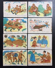 Lot de 8 Cartes postales