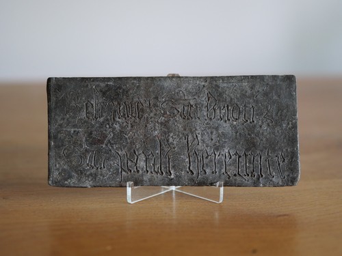 Plaquette reliquaire - de,