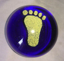 VINTAGE BEAUTIFUL SULPHIDE SANDPAPER PRESS WITH FOOTPRINT