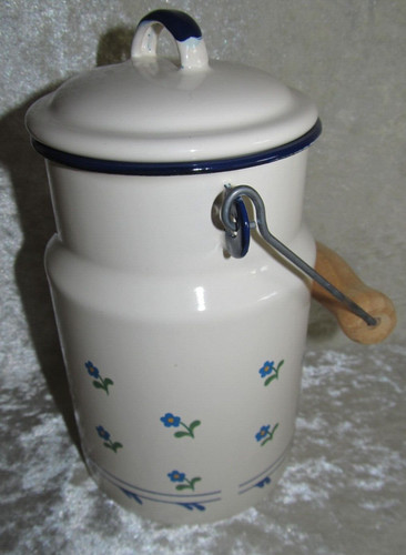 Pot lait métal - lait, en