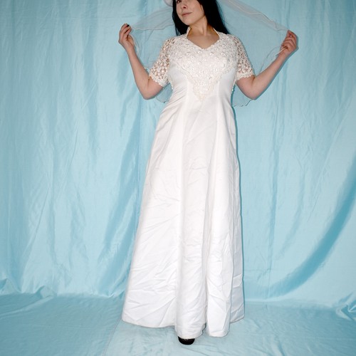 Robe mariée satin et - robe,