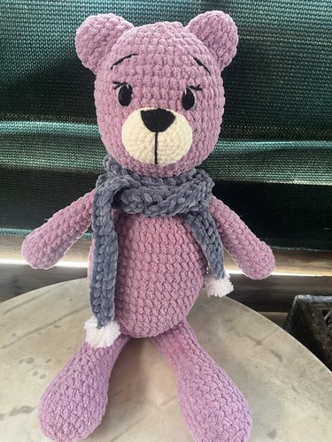Peluche ours crochet - peluche,