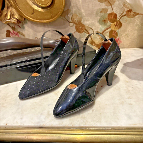 Vintage paire chaussures - vintage, de