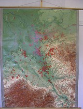 Carte Murale Scolaire 3D