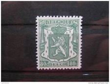 timbres belges : lion