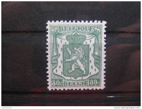 Timbres belges lion - :,