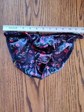 Sexy Silky Satin String Panty Joe Boxer Bikini Panties Size 7 Super Rare