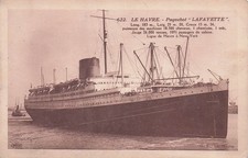 76 LE HAVRE PAQUEBOT LAFAYETTE