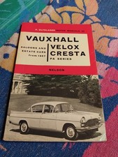 Vauxhall Cresta Velox PA 1957-1962 Olyslager Workshop Owners Manual VGC Friary