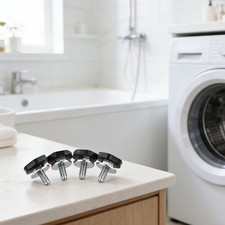 4PCS Pieds Fixes Métal