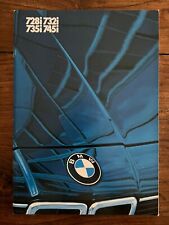 Brochure BMW SÉRIE 7 E23 728 732 735 745 i - Catalogue Prospectus French 1983