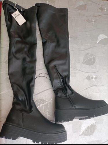 Bottes plateforme cuissardes - bottes,