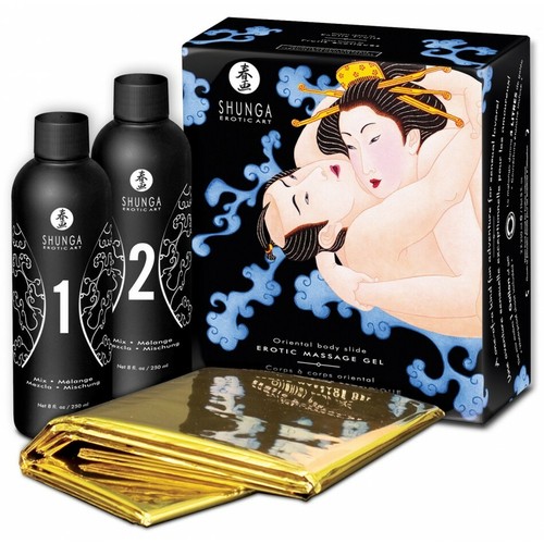 Gel massage coffret - de,