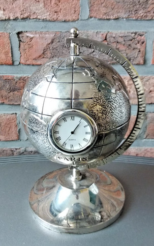 Horloge mappemonde 3 - mappemonde,