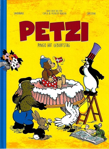 Petzi pingo birthday - petzi, (panini)