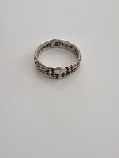 BAGUE TÊTE MORT INSCRIPTIONS