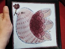 Cloutier Freres - Gros oiseau rose, objet déco petite fille