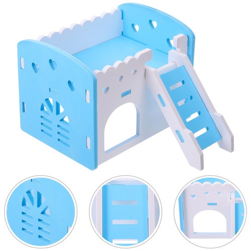 Sky blue durable pvc - blue, hamster