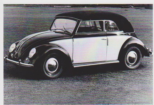Carte postale vw volkswagen - carte,