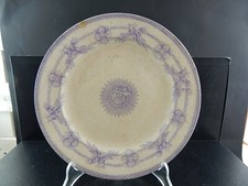 Antique Rare Plat En Pottery