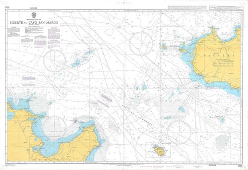 Carte marine admiralty - carte,