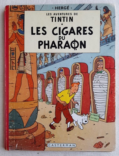 Tintin les cigares pharaon - cigares,