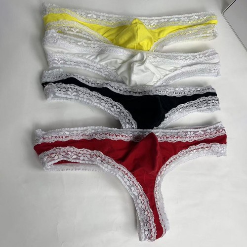 String homme dentelle finition